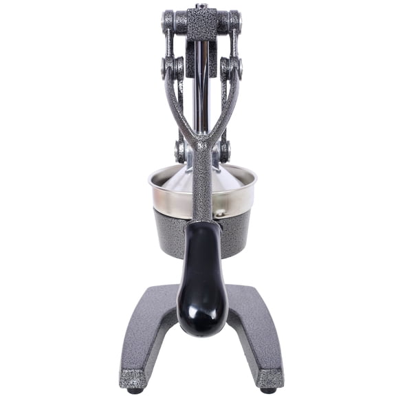 Cast Iron Citrus Juicer,Extra-Large Commercial Grade Manual Hand Press,Heavy Duty Countertop Squeezer for Fresh Orange Juice,Grey Color,Grey Iron Kitchen Accessories