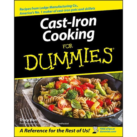 Pre-Owned Cast-Iron Cooking for Dummies (Paperback)