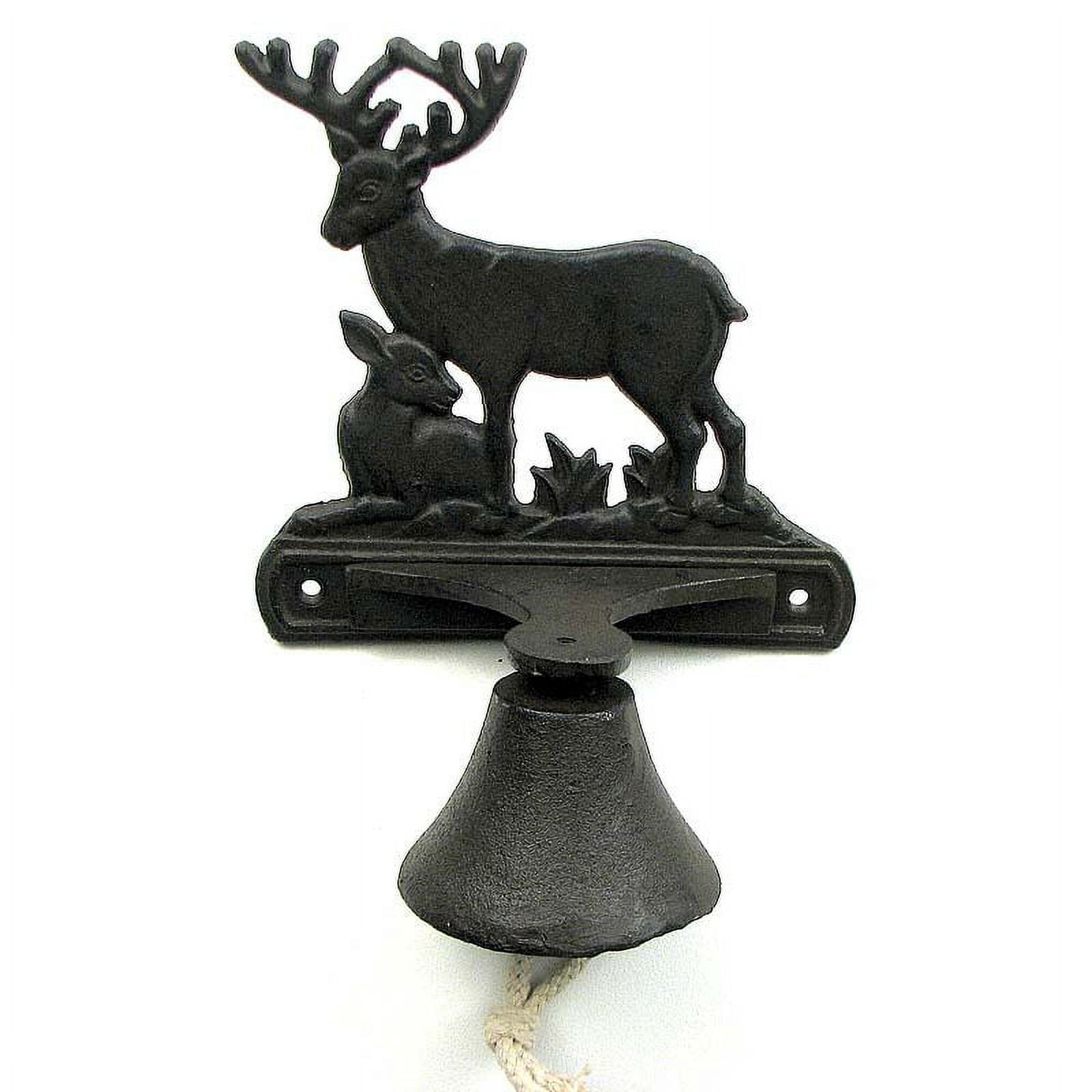 Cast Iron Deer Bell