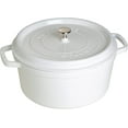 Cast Iron Dutch Oven 7qt Round Cocotte, Made in France, Serves 78