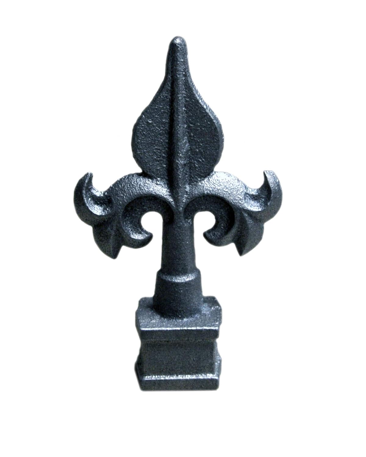Cast Iron Fence Topper BoyScout Fleur Style 5/8" Ornamental Fence