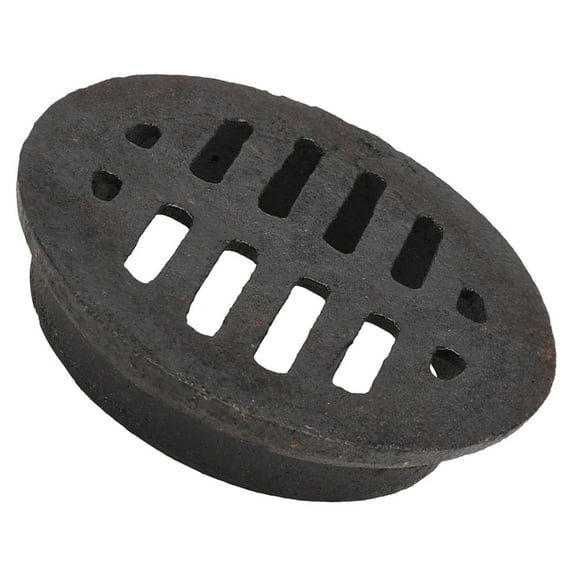 Cast Iron Floor Drain Sewer Accessory Professional Drain Grate Professional Trench Grate Black