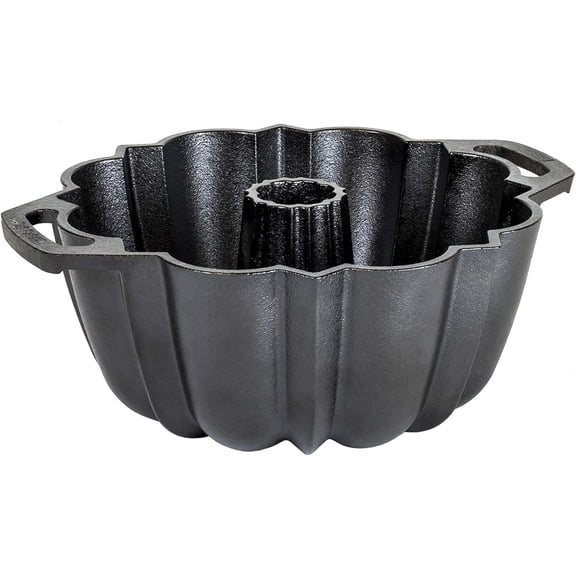 Cast Iron Fluted Cake Pan