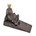thumbnail image 1 of Cast Iron Frog Prince Wedge Doorstop, 1 of 3