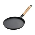 thumbnail image 1 of Cast Iron Frying Pan Nonstick Kitchen Breakfast Pan for Picnic BBQ Outdoor 26cm, 1 of 10