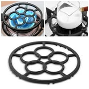 Cast Iron Gas Hob Ring Reducer - Universal Non-Slip Burner Support for Woks, Moka Pots & Small Pans, Sturdy Stove Top Stabilizer for Gas Cooktops Clearance