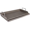 thumbnail image 2 of Universal Flat Top Griddle For Gas & Charcoal Grills - 17x13 Inch Nonstick Teppanyaki Grill Pan For Weber, Charbroil & More 2 of 13