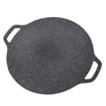 thumbnail image 1 of Cast Iron Griddle, Round Cast Iron Griddle Easy To Unparalleled Heat Retention For Climbing For Camping, 1 of 8
