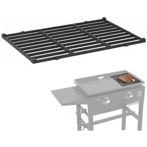 Cast Iron Grill Grate for Blackstone 28 Inch, Perfect Sear Marks & Heat Retention, Durable Steak Cooking Grate for Blackstone 1554 1825 1984 1517 1853 1883 2 Burner Outdoor Grilling$$Garden & Patio