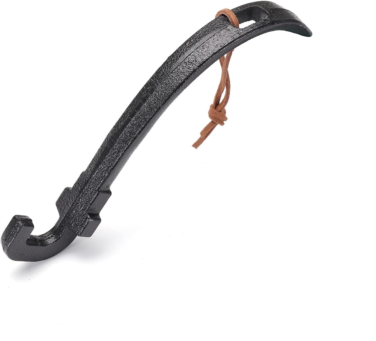 Cast Iron Grill Lifter, Universal Handling Cooking Grate Grid Lifter