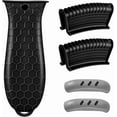 thumbnail image 1 of Cast Iron Handle Cover, 10 Packs Silicone Pot Holders, Cast Iron Handle Covers Heat Resistant, Non-Slip Pot Handle Covers, for Frying Cast Iron Skillet Metal Pan, 1 of 10