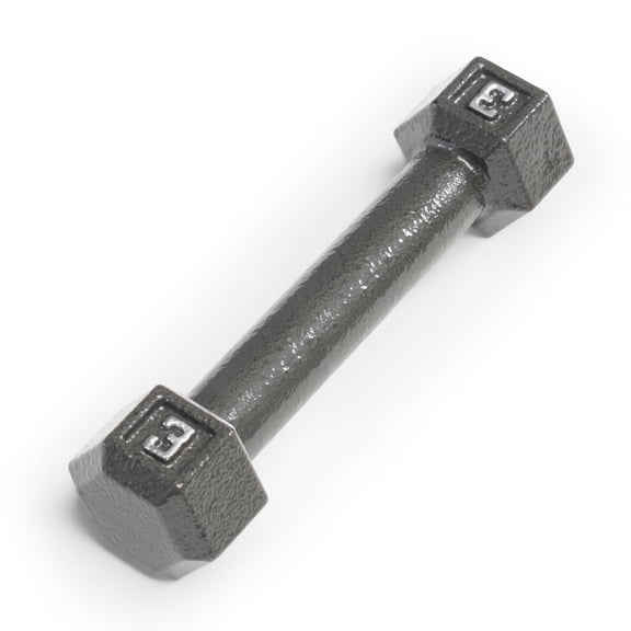 Cast Iron Hex Dumbbells Collection - Available size from 3-lb to 100-lb, SOLD INDIVIDUALLY