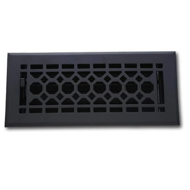 Cast Iron Honeycomb Vent Covers - Black