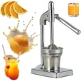 thumbnail image 1 of Cast Iron Juicer, Cast Iron Juicer Hand Press, Heavy Duty Hand Press Juice Extractor for Fresh Lemonade Orange Juice, Easy to Use, Home and Kitchen Essentials (Style-A), 1 of 9