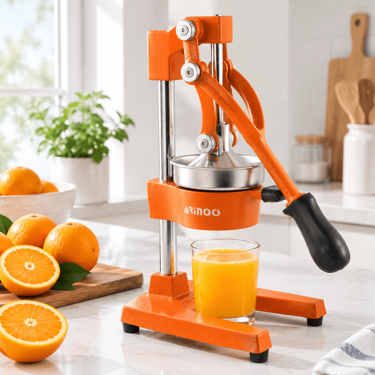 Slippers Heavy Cast Iron Juicer Heavy Duty Manual Citrus - Walmart.com