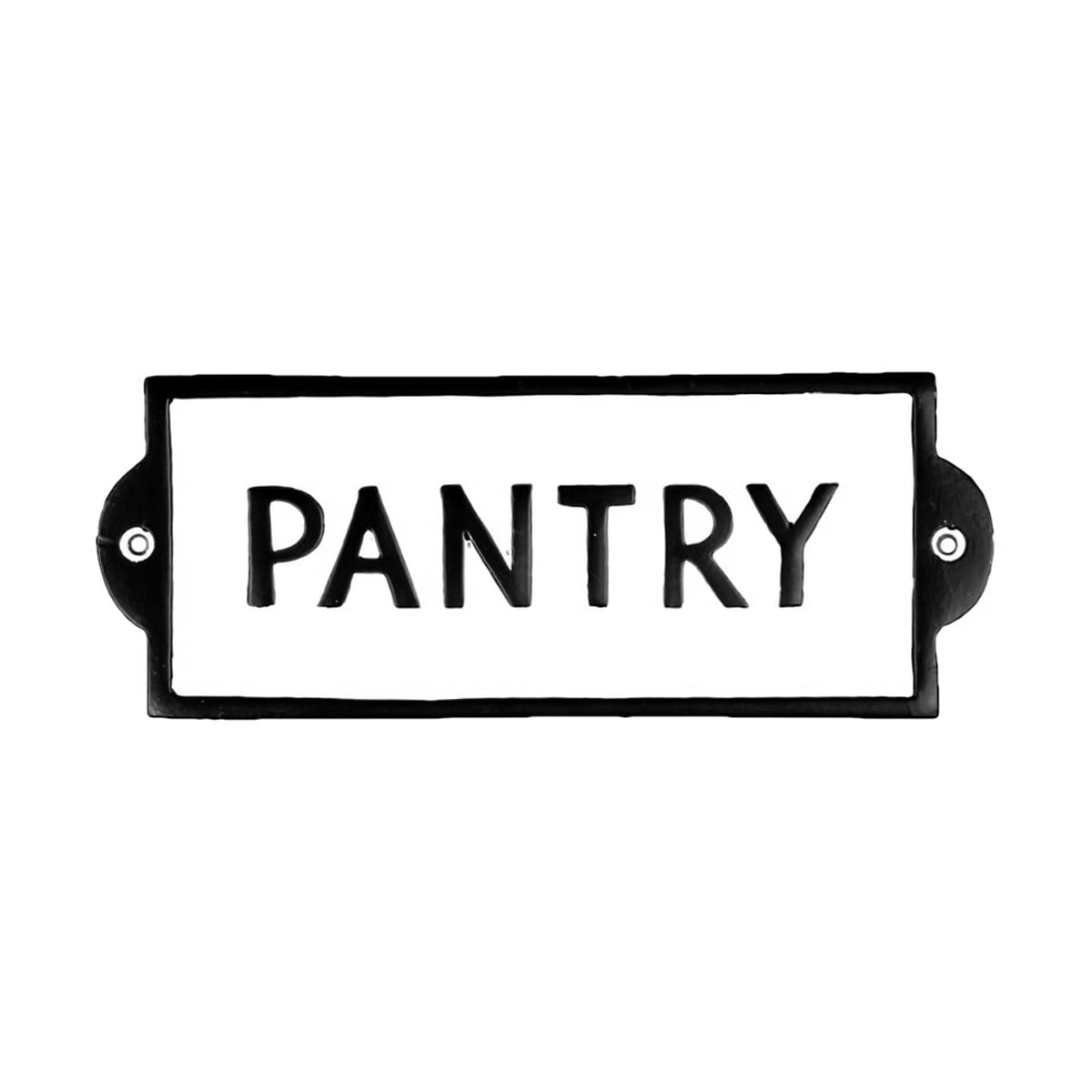 White Metal Kitchen Pantry Door Sign Rustic Farmhouse Wall Plaque Home Decor White Metal Kitchen Pantry Door Sign Rustic Farmhouse Wall Plaque Home Decor