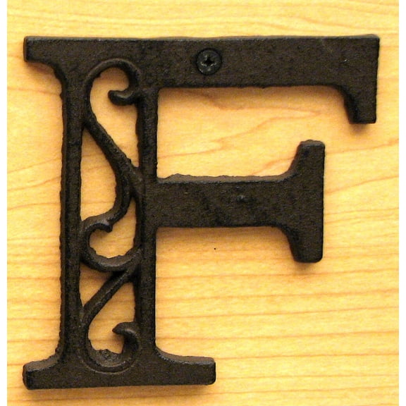 Cast Iron Letter F