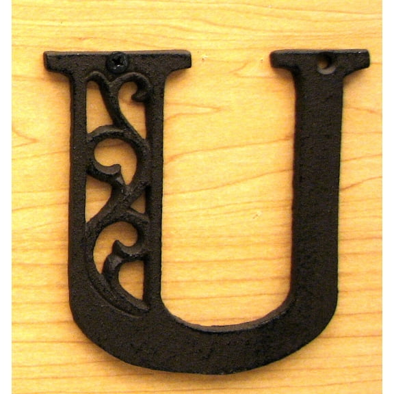Cast Iron Letter U