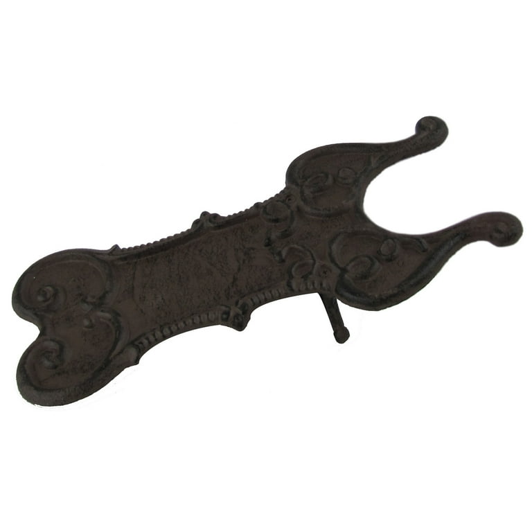 Cast Iron Metal Decor Cowboy Boot Jack Pull New Cast Iron Metal Decor Cowboy Boot Jack Pull New