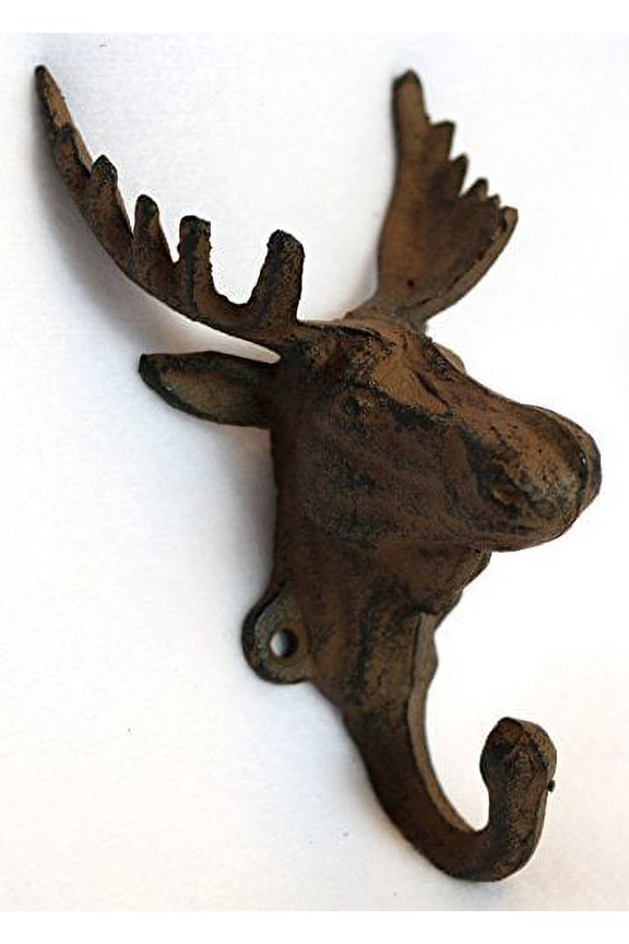 Cast Iron Moose Hook