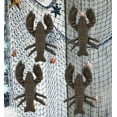 thumbnail image 1 of Cast Iron Nautical Cajun Crawfish Baby Lobster Decorative Accent Decor Set Of 4, 1 of 5