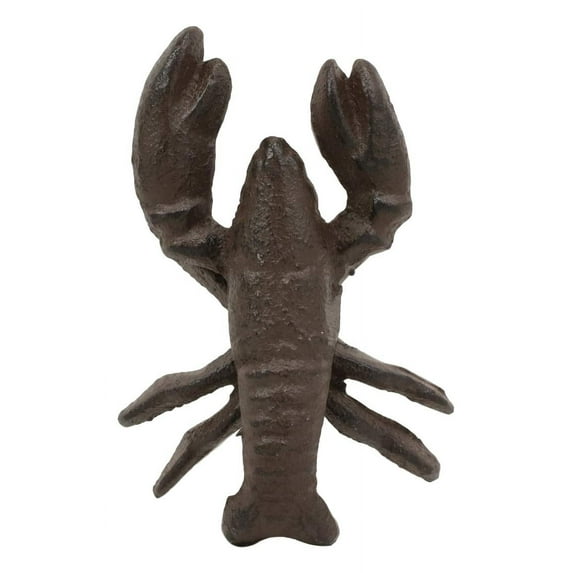 Cast Iron Nautical Cajun Crawfish Baby Lobster Decorative Accent Figurine Decor