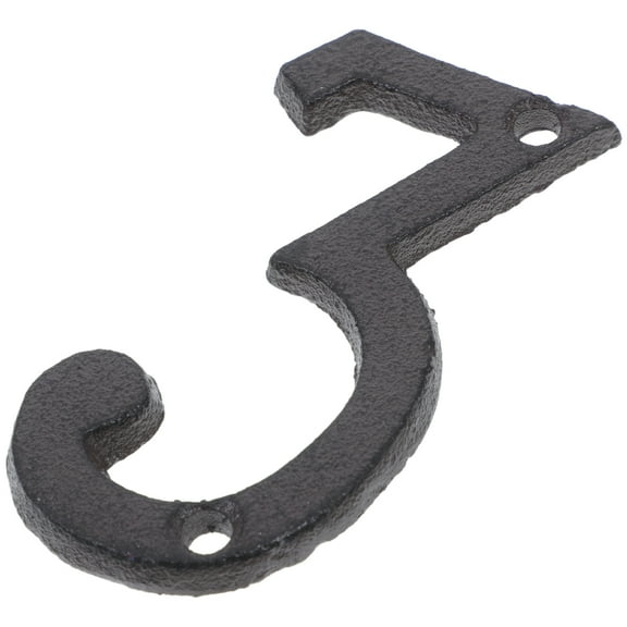 1 Set Mailbox Post Number Metal Mailbox Number Metal Number For House House Number Metal Number For Mailbox Cast Iron House Number