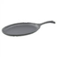 thumbnail image 1 of Cast-Iron Oval Skillet - 10"x7.25" for Versatile Cooking and Superior Heat Retention, 1 of 2