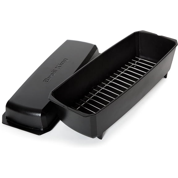 Cast Iron Rib Roaster, Black