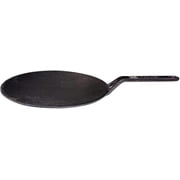 Concave Cast Iron Skillet Tawa   10-Inch Pre-Seasoned Griddle Pan with 5.5-Inch Handle for Pancakes, Quesadillas, Grilled Sandwiches & More