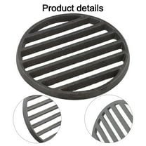Cast Iron Round Grill Mesh Black, Bbq Tool For Grill, For Roasting Meat Grilling Accessories Barbacoa Accesorios