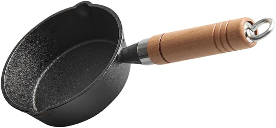 UKENEM 3-in-1 Cast Iron Multi-Functional Pot - Saucepan, Steamer & Tart Pan With Lid - For Baking, Grilling, Melting Chocolate - View #12