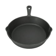 Cast Iron Skillet Even Heat Spread Cast Iron Pre Seasoned Easy Cooking Cast Iron Pan For Grill Oven Broiler 10Cm/3.9In