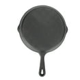 Cast Iron Skillet Even Heat Spread Cast Iron Pre Seasoned Easy Cooking Cast Iron Pan for Grill