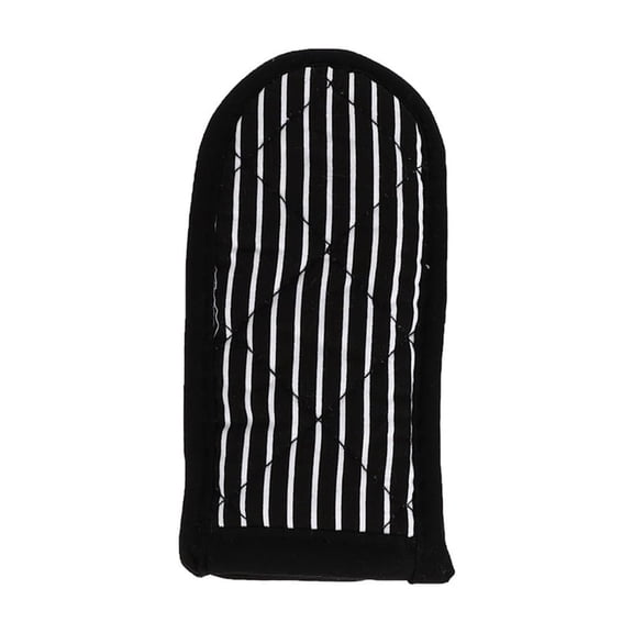 Cast Iron Skillet Handle Covers, Pot Handle Covers Heat Resistant, Pot Holders for Kitchen Baking Cooking, Non Slip Cotton Pot Sleeves Holder Mitts, Machine Washable Handle Mitts 1Pc,White