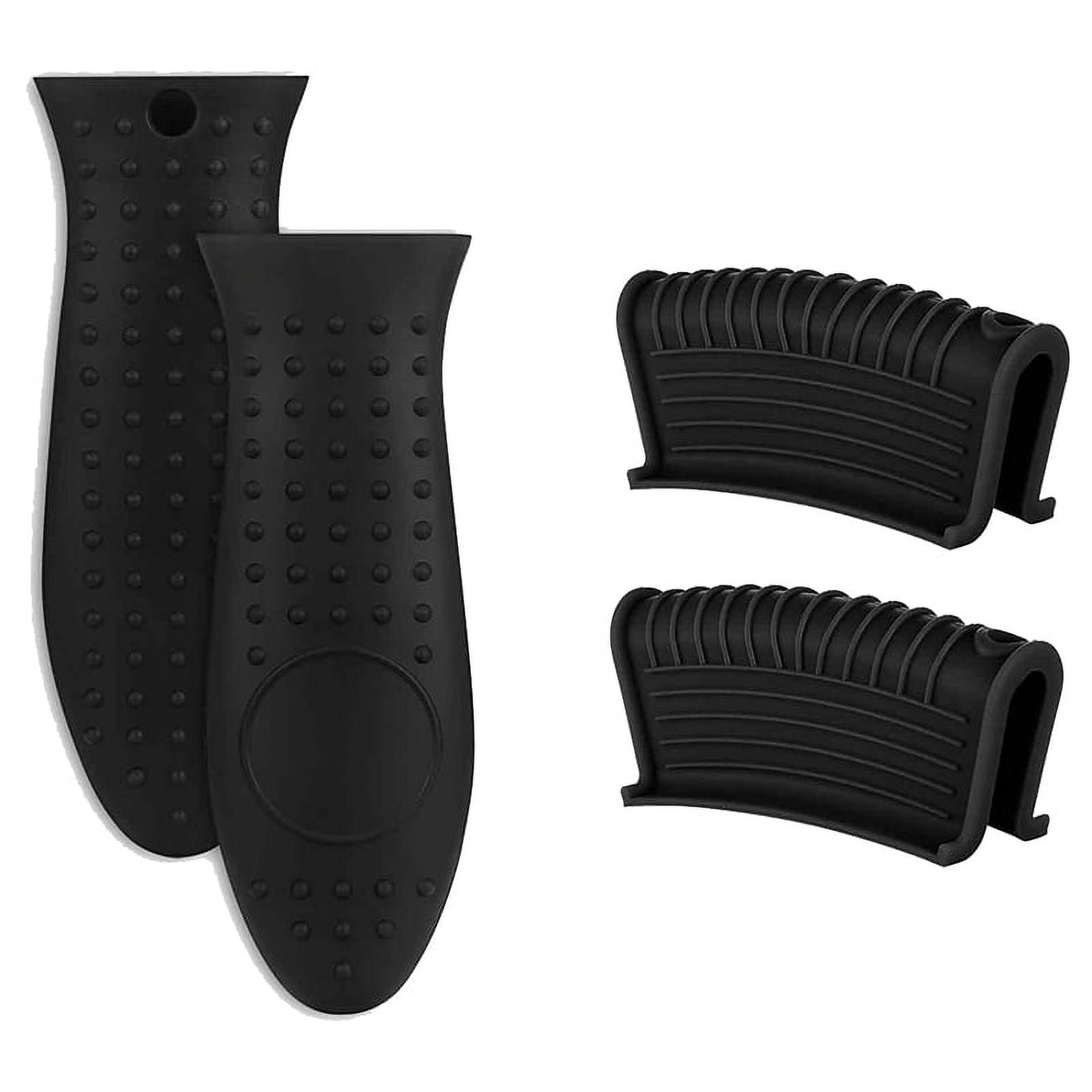 Cast Iron Skillet Handle Covers Set Non Silicone Pot Holder