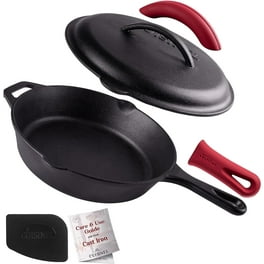 Lodge 12” Cast Iron Dual Handle Pan, Black