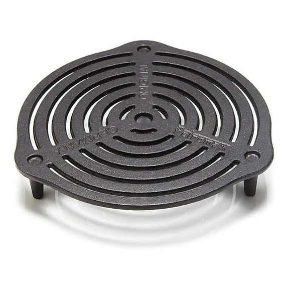 Cast Iron Stack Grate for Dutch Ovens, Prevent Bottom Burning and Evenly Distribute Heat, Can Also Place Directly in The Campfire or on The Table as a Trivet