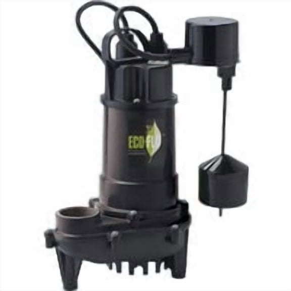 Eco-Flo Cast Iron Submersible Sump Pump, Case of 2