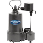 Cast Iron Submersible Sump Pump, Side Discharge - Single Pack