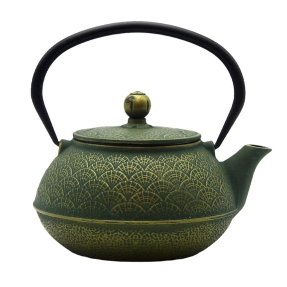 Cast Iron Tea Kettle 30.4oz-Pattern-1 Loose Leaf Steeping