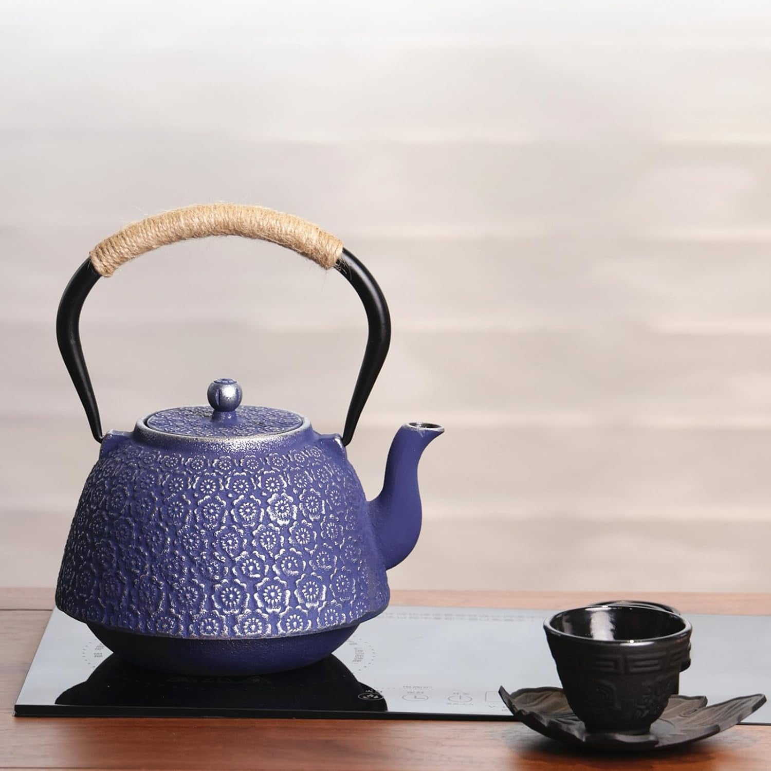 Cast Iron Tea Pot Japanese Tetsubin with Stainless Steel Infuser ...
