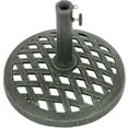thumbnail image 1 of Cast Iron Umbrella Base - 17.7 Inch Diameter by Trademark Innovations, 1 of 10