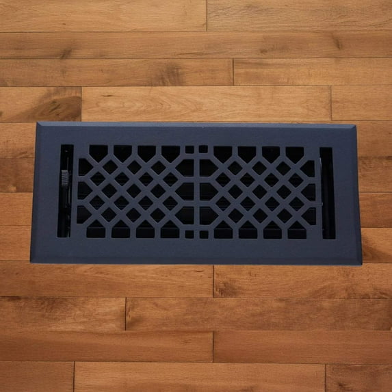 Cast Iron Vintage Industrial Vent Covers - Black