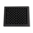 Cast Iron Vintage Industrial Vent Covers Black
