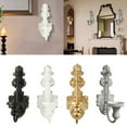 thumbnail image 1 of Cast Iron Wall Mount Candle Holders With Antique Finish Home Decoration Grey Smile Home, 1 of 8