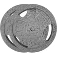 thumbnail image 1 of Cast Iron Weight Plates Set 1 in, 2.5 LBS/5 LBS/10 LBS/25 LBS Bumper Plates for Home Gym, Strength Training & Weightlifting (25 LBS Pairs), 1 of 6