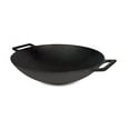 thumbnail image 1 of Cast Iron Wok, Jim Beam 12'' Grilling Wok, Pre Seasoned Cast Iron Wok with Handles, Wok Provides Superior Heat Retention and Even Cooking, Cast Iron Wok for Grill and Oven use, 1 of 6