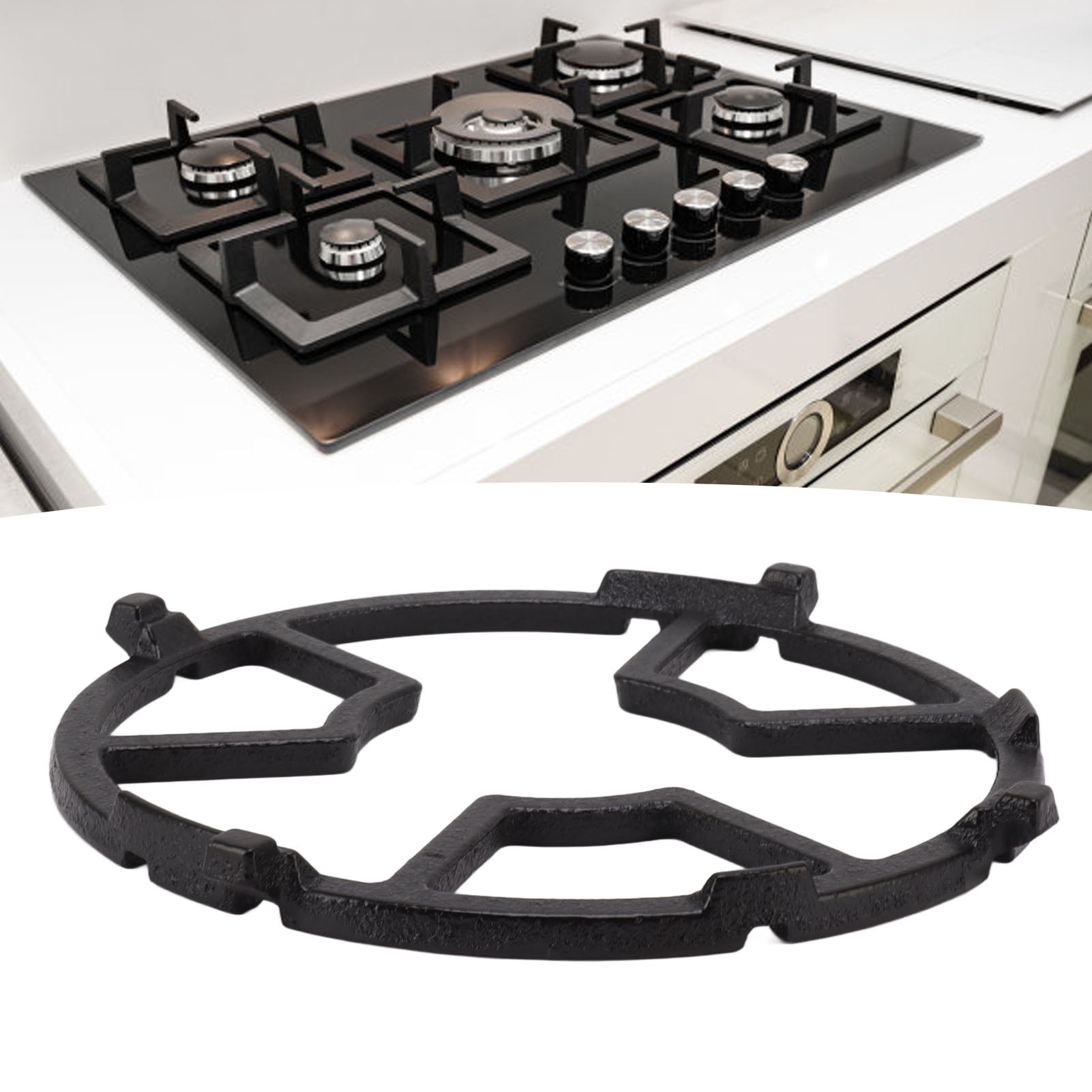 Cast Iron Wok Support Rack,Universal Slip Resistant Gas Stove Wok Ring