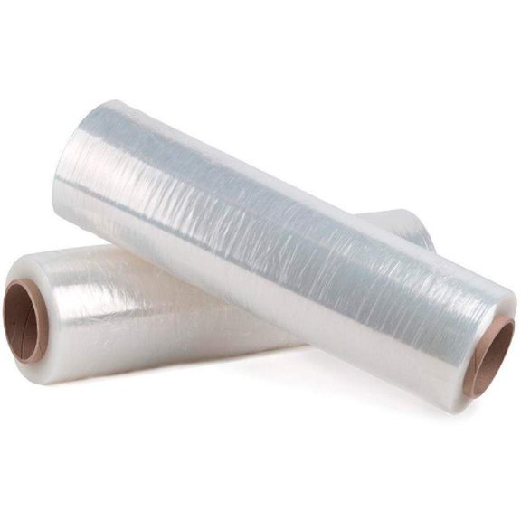 Cast Machine Stretch Film, 80 Gauge Standard High-Clarity, 5000 ft, 20 in